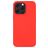 Mobigear Rubber Touch Coque iPhone 14 Pro Max Coque arrière en Silicone - Rouge