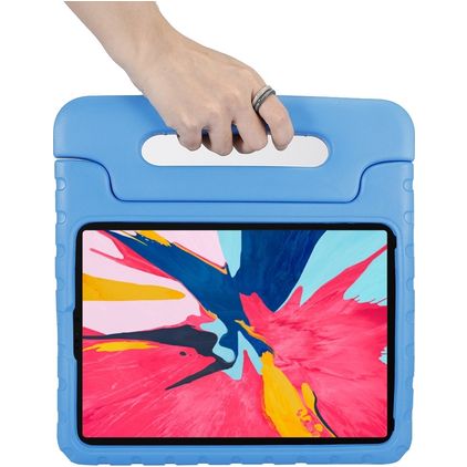 Mobigear Classic iPad Air 3 (2019) Housse pour tablette enfant avec poignée - Bleu