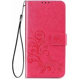 Mobigear Clover Housse OPPO A53s Etui Porte-Monnaie - Magenta