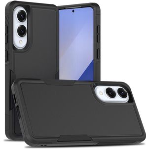 Mobigear Heavy Armor Coque Samsung Galaxy S25 Edge Coque arrière Rigide Anti-Chocs - Noir