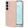 Mobiparts Slim Line Coque Samsung Galaxy S25 MagSafe Coque arrière Rigide - Dune Sand