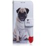 Mobigear Design Housse iPhone 12 Etui Porte-Monnaie - Chien