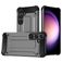 Mobigear Outdoor Coque Samsung Galaxy S24 Coque arrière Rigide Anti-Chocs - Gris