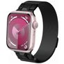 Mobigear Mecha Loop Bracelet Milanais Apple Watch Fermeture magnétique - 49/46/45/44 mm - Noir