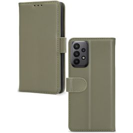 Mobilize Premium Gelly Wallet Housse Samsung Galaxy A23 Etui Porte-Monnaie - Vert