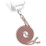 Valenta Lanyard - Cordon de téléphone universel ajustable - Metallic Rose