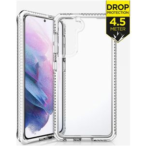 ITSkins SupremeClear Coque Transparente Samsung Galaxy S21 Plus Coque arrière Rigide Anti-Chocs - Transparent
