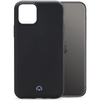Mobilize Rubber Gelly Coque iPhone 11 Pro Coque arrière en TPU Souple - Matt Black