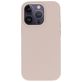Mobiparts Coque iPhone 14 Pro Coque arrière en Silicone - Soft Salmon