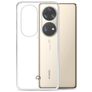 Mobilize Gelly Coque Transparente Huawei P50 Pro Coque arrière en TPU Souple - Transparent