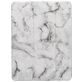 Mobigear Tri-Fold Marble Coque iPad 6 (2018) Etui + Porte-crayon - Gris