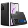 Mobigear Card Coque Samsung Galaxy Note 20 Ultra Coque arrière Rigide Anti-Chocs avec Porte-Cartes - Noir