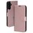 Mobiparts Classic Wallet Samsung Galaxy A15 Étui Portefeuille - Rose