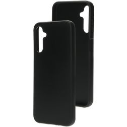 Mobiparts Classic Coque Samsung Galaxy A14 Coque arrière en TPU Souple - Matt Black