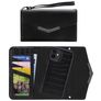 Mobilize Elegant Magnet iPhone 12 Détachable 2in1 Pochette - Black Croco