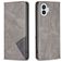 Mobigear Rhombus Slim Nothing Phone (1) Étui - Gris