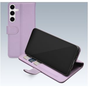 Mobilize Premium Gelly Housse Samsung Galaxy S24 FE Etui Porte-Monnaie - Violet