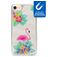 My Style Magneta Coque iPhone 8 Coque arrière en TPU Souple - Flamingo