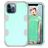 Mobigear Ultra Tough Coque iPhone 12 Pro Max Coque arrière Rigide Anti-Chocs - Turquoise