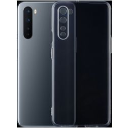 Mobigear Ultra Thin Coque Transparente OnePlus Nord Coque arrière en TPU Souple Extra-fin - Transparent