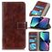 Mobigear Basic Housse iPhone 14 Plus Etui Porte-Monnaie - Marron