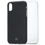 Mobilize Gelly Coque iPhone XS Coque arrière en TPU Souple - Noir