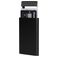 Mobiparts Cardprotector Porte-cartes Aluminium - 6 cartes - Compatible MagSafe - Noir