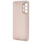 Mobiparts Coque Samsung Galaxy A53 Coque arrière en Silicone - Soft Salmon