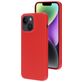 Mobiparts Coque iPhone 14 Plus Coque arrière en Silicone - Scarlet Red
