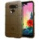 Mobigear Rugged Shield Coque LG K50s Coque arrière en TPU Souple Anti-Chocs - Marron