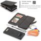 Caseme 007 Housse Samsung Galaxy S10 Plus Etui avec Coque Détachable Porte-Monnaie - Noir