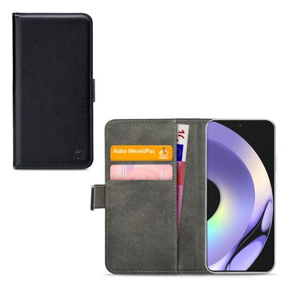 Mobilize Classic Gelly Wallet Housse Realme 10 Pro Plus Etui Porte-Monnaie - Noir