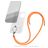 My Style Lanyard - Cordon de téléphone universel ajustable - Orange