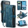 CaseMe C30 Housse iPhone Air Etui Porte-Monnaie - Bleu