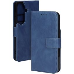Mobiparts Classic Wallet Samsung Galaxy S26 MagSafe Étui - Steel Blue