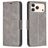 Mobigear Excellent Housse iPhone 17 Pro Max Etui Porte-Monnaie - Gris