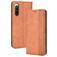 Mobigear Sensation Sony Xperia 10 IV Étui Portefeuille - Marron