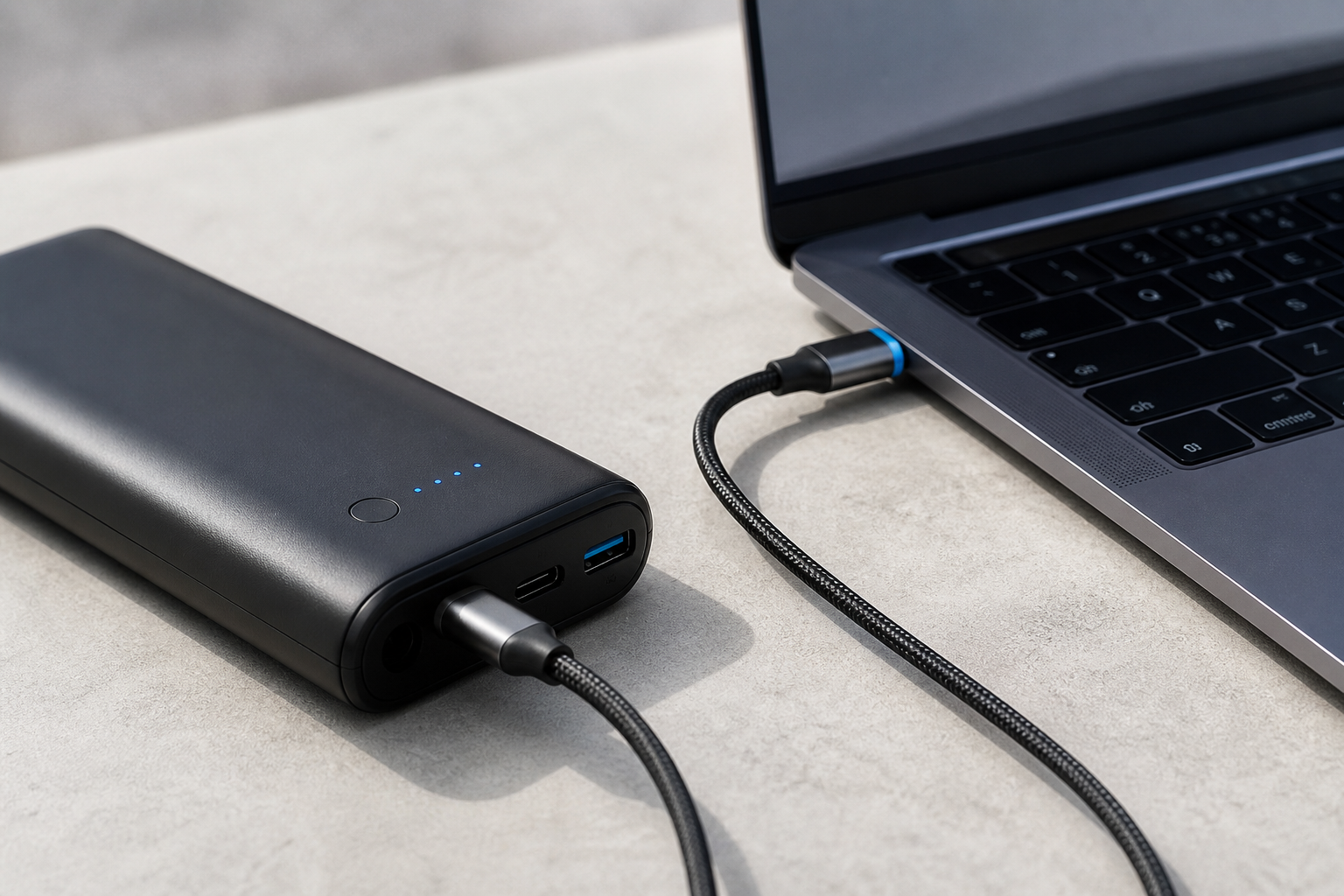 Peut-on charger son ordinateur portable avec une batterie externe ?