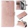 Mobigear Butterfly iPhone 16 Pro Max Étui Portefeuille - Rose doré