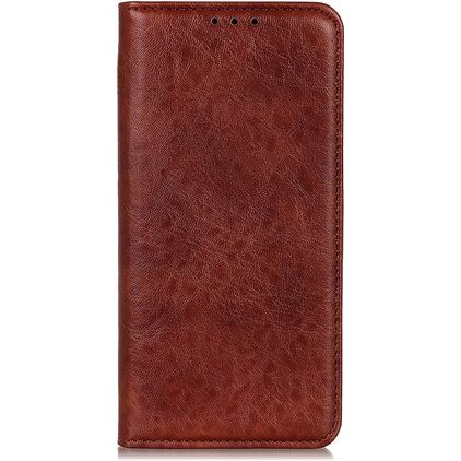Mobigear Classic Elegance Housse Nokia 1 Plus Etui Porte-Monnaie - Marron