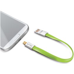 Celly Cable Data Micro USB Green Magnetic