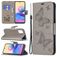 Mobigear Butterfly Housse POCO M3 Pro Etui Porte-Monnaie - Gris