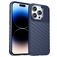 Mobigear Groove Coque iPhone 15 Pro Max Coque arrière en TPU Souple - Bleu