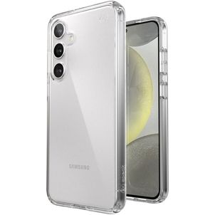 Speck Presidio Perfect Clear Coque Transparente Samsung Galaxy S24 Plus Coque arrière Rigide Anti-Chocs - Transparent