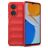 Mobigear Bumpy Coque HONOR X7 Coque arrière en TPU Souple - Rouge