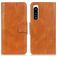 Mobigear Classy Housse Sony Xperia 5 IV Etui Porte-Monnaie - Cognac