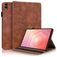 Mobigear Tree Coque Samsung Galaxy Tab S11 Ultra Etui + Porte-crayon - Marron
