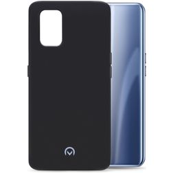 Mobilize Rubber Gelly Coque Realme GT Coque arrière en TPU Souple - Matt Black