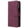 Mobigear Zipper Housse Huawei P40 Etui Porte-Monnaie - Rouge