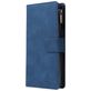 Mobigear Zipper Housse OnePlus 8 Pro Etui Porte-Monnaie - Bleu